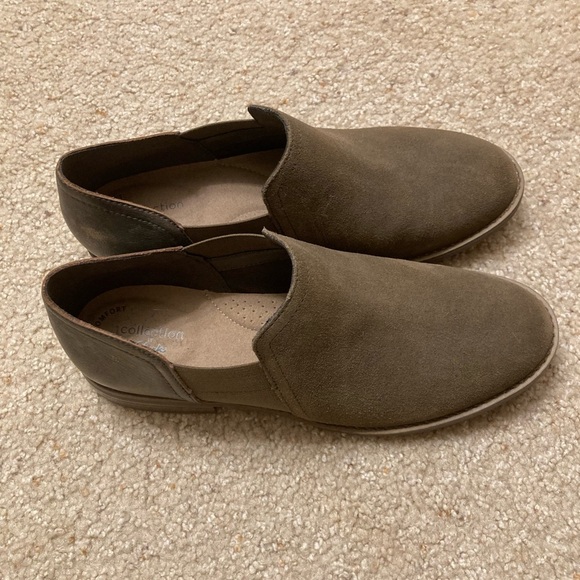 Clarks Cazmin Step Loafer, Low Boots, Booties, Suede, Brown Women’s, Size 9 - Picture 5 of 9